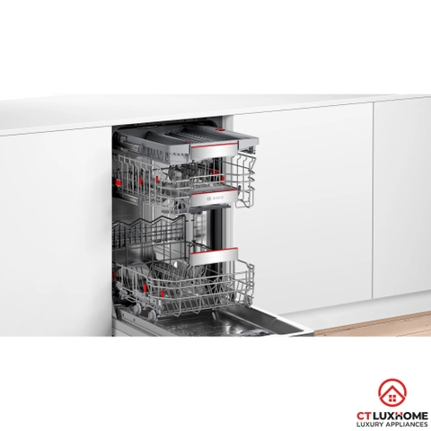 MÁY RỬA BÁT BOSCH ÂM TỦ SPV6ZMX23E SERIE 6 10 BỘ SẤY ZEOLITH