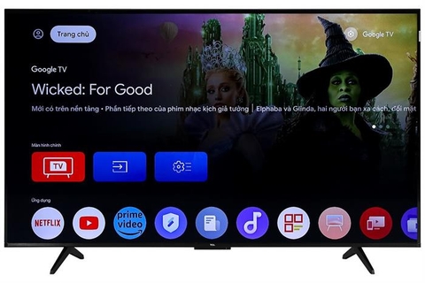 Google Tivi QLED TCL 4K 55 inch 55P7L