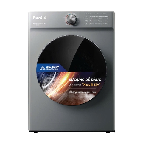Máy sấy thông hơi Funiki 8kg HD V680AG