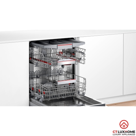 MÁY RỬA BÁT ÂM TỦ BOSCH SMV6ZCX42E SERIE 6 SẤY ZEOLITH