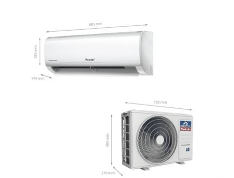 Điều Hòa Funiki 2 chiều Inverter 9.000Btu HIH09TMU