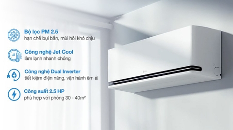 Điều hòa LG Inverter 24000 BTU 2 chiều IDH24M1