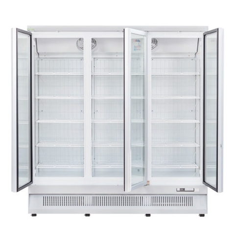 Tủ đông đứng mặt kính Alaska IF-1100G3 1.540 lít, 3 cánh