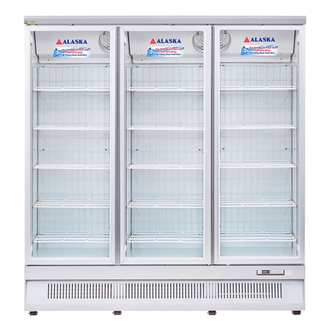 Tủ đông đứng mặt kính Alaska IF-1100G3 1.540 lít, 3 cánh