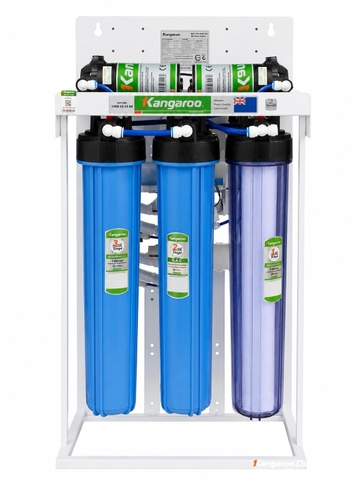 Máy lọc nước Kangaroo RO công suất lớn 65 lít/giờ KG400VN 8 lõi