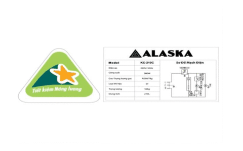 Tủ đông Alaska 210 lít KC-210C