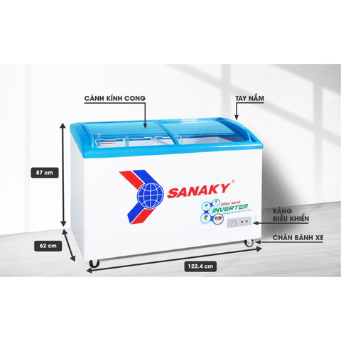 Tủ đông Sanaky VH-4899K3 Inverter 324 lít
