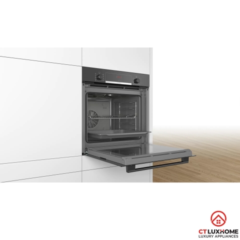 LÒ NƯỚNG ÂM TỦ BOSCH HBS534BB0B SERIE 4 71L ECOCLEAN