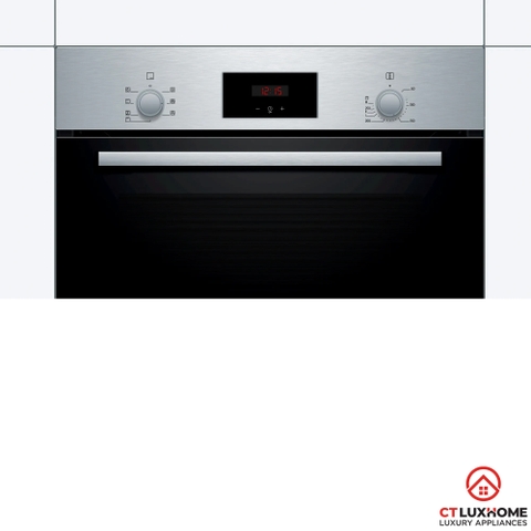 LÒ NƯỚNG ÂM TỦ BOSCH HBF113BR0A SERIE 2 66L MẶT INOX