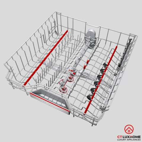 MÁY RỬA BÁT BOSCH SERIE 6 SMI6ZCS49E BÁN ÂM SẤY ZEOLITH