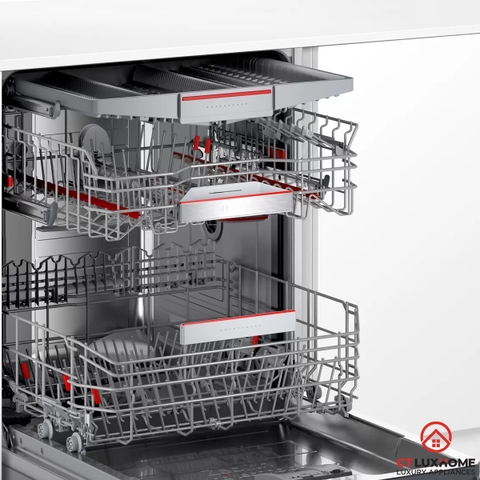 MÁY RỬA BÁT BOSCH SERIE 6 SMI6ZCS49E BÁN ÂM SẤY ZEOLITH