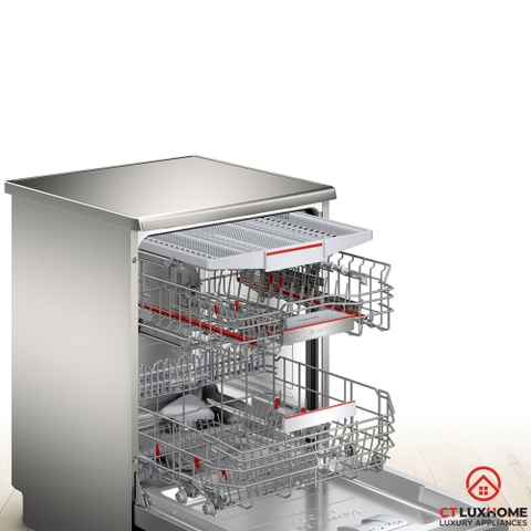 MÁY RỬA BÁT BOSCH ĐỘC LẬP SMS6ZCI14E SERIE 6 SẤY ZEOLITH