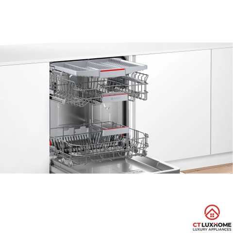 MÁY RỬA BÁT ÂM TỦ BOSCH SMV4HVX31E SERIE 4 13 BỘ