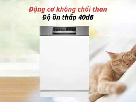 Máy rửa bát âm tủ 14 bộ Bosch SMI6ZCS16E