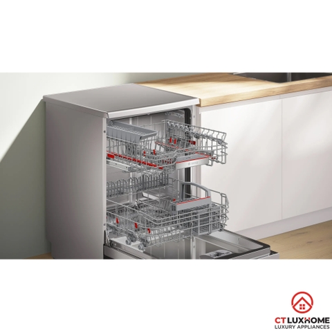 MÁY RỬA BÁT ĐỘC LẬP BOSCH SMS4EBI01D SERIE 4 13 BỘ