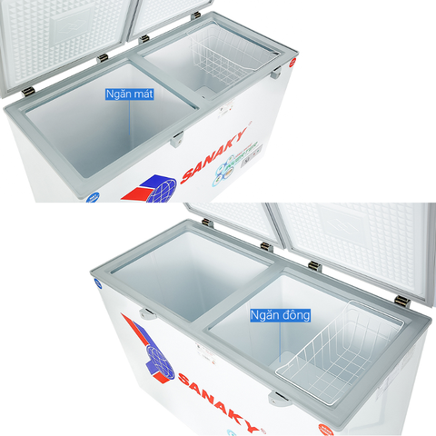 Tủ đông Sanaky Inverter 260 lít VH-3699W4K