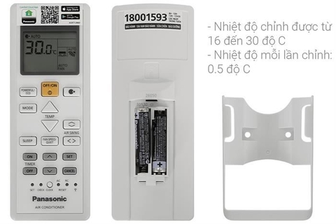 Điều hòa Panasonic 2 chiều 9.000BTU inverter YZ9AKH-8