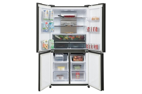 Tủ lạnh Sharp Inverter 572 lít SJ-FXP640VG-BK