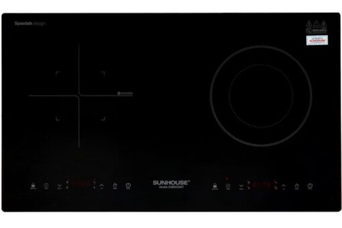Bếp từ hồng ngoại 2 vùng nấu Sunhouse SHB9105MT 3600W