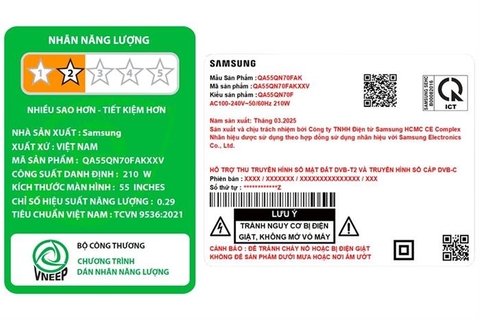 Smart Tivi Neo QLED Samsung AI 4K 55 inch QA55QN70F