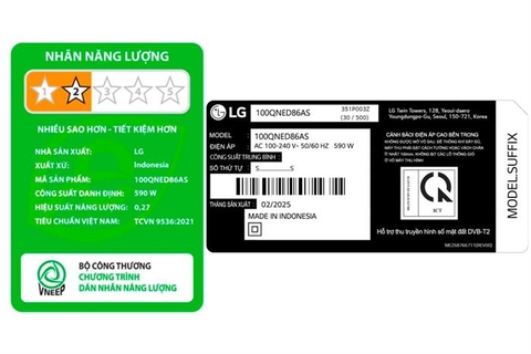 Smart Tivi QNED evo LG AI 4K 100 inch 100QNED86ASA