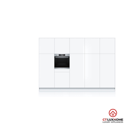 LÒ NƯỚNG BOSCH HBG6764S6B SERIE 8 71L ÂM TỦ NHIỆT PHÂN