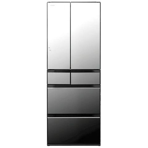 Tủ lạnh Hitachi 6 cửa Inverter 617 lít Multi Door R-HW620RV X