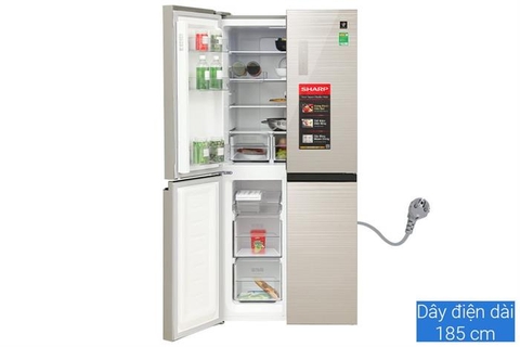 Tủ lạnh Sharp Inverter Multi Door 421 lít SJ-FXP510VG-CH