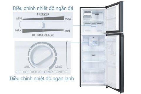 Tủ lạnh Toshiba Inverter 194 lít GR-RT252WE-PMV(52)