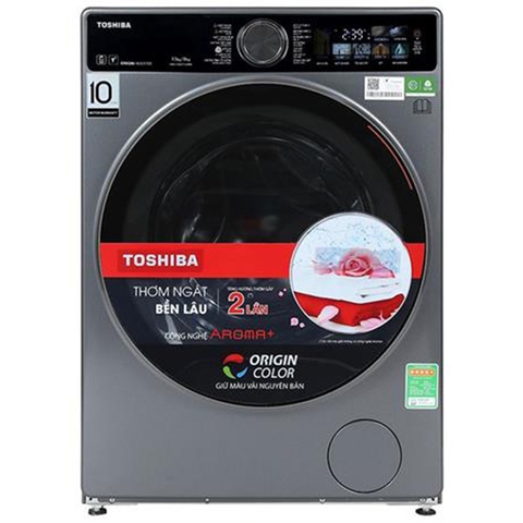 Máy giặt sấy Toshiba Inverter giặt 13 kg – sấy 8 kg TWD-T25BZP140MWV(MG)