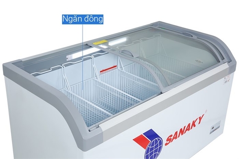 Tủ đông nắp kính lùa Sanaky 500 lít VH-888KA