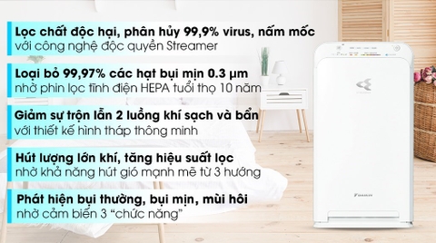 Máy lọc không khí Daikin MC40UVM6-7