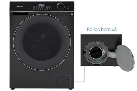 Máy giặt sấy Hisense Inverter giặt 10.5 kg - sấy 7 kg WD105M3