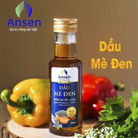 Dầu Mè Đen ép lạnh nguyên chất 500ml