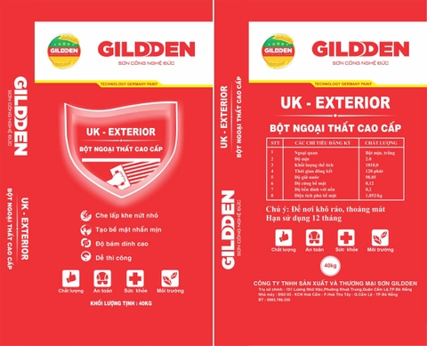 BỘT BẢ NGOẠI GILDDEN - UK EXTERIOR