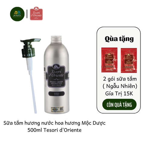 Sữa Tắm Hương Nước Hoa Tesori d'Oriente Hương Mộc Dược 500ml