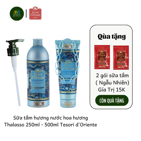 Sữa Tắm Hương Nước Hoa Tesori d'Oriente Hương Tảo Biển 250ml-500ml