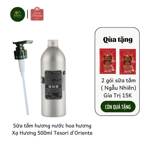 Sữa Tắm Hương Nước Hoa Tesori d'Oriente Hương Xạ Hương 500ml