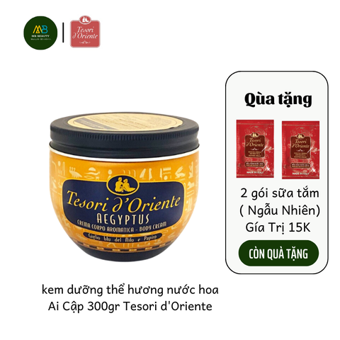 Kem Dưỡng Thể Hương Nước Hoa Ai Cập 300gr Tesori D'Oriente