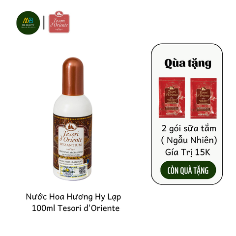 Nước Hoa Tesori D'Oriente Hương Hy Lạp 100ml