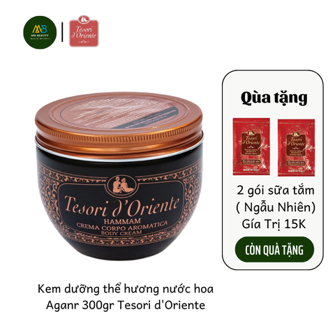 Kem Dưỡng Thể Hương Nước Hoa Hamman 300gr Tesori D'Oriente