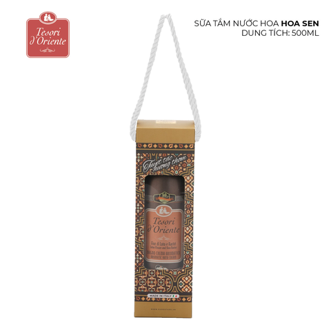 Sữa Tắm Hương Nước Hoa Ý Tesori D'Oriente Hương Hoa Sen 250ml-500ml