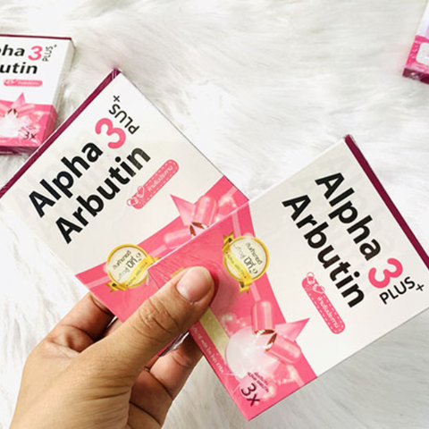 Viên Kích Trắng Alpha Arbutin 3 Plus+