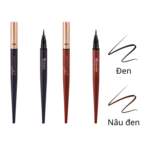 Bút Kẻ Mắt Nước Vacosi Studio Waterproof (Mẩu Mới)