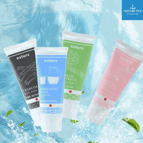 Sữa Rửa Mặt Naris Nature Chiết Xuất Thiên Nhiên 100g Đủ Loại