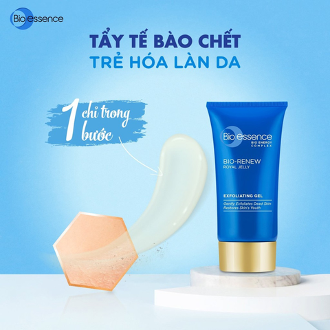 Gel Tẩy Tế Bào Chết Bio-essence Dưỡng Da 60g Bio-Essence Renew Exfoliating Gel