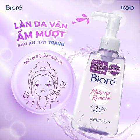Dầu Tẩy Trang Bioré Cho Mọi Loại Da 150ml