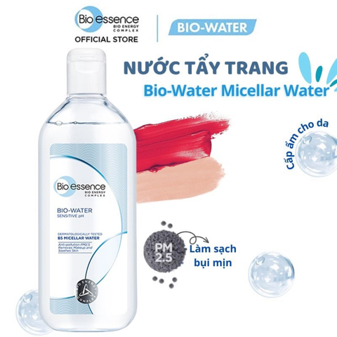 Nước Tẩy Trang Bio-essence Không Cồn Sạch Sâu Da 100ml
