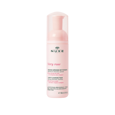 Sữa Rửa Mặt Nuxe Tạo Bọt Dịu Nhẹ Cho Mọi Loại Da 150ml Very Rose Light Cleansing Foam MB Beauty