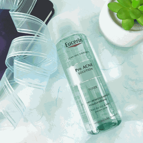 Nước Hoa Hồng Eucerin Dành Cho Da Nhờn Mụn 200ml Pro ACNE Solution Toner